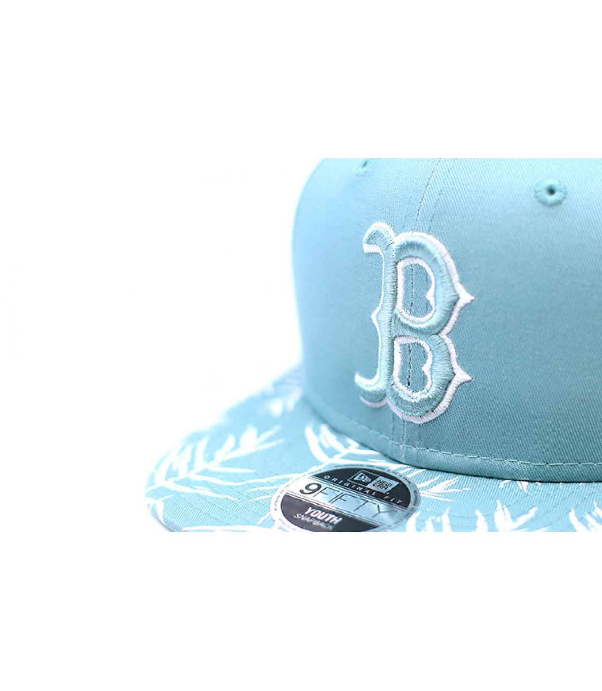 babyblauwe snapback B